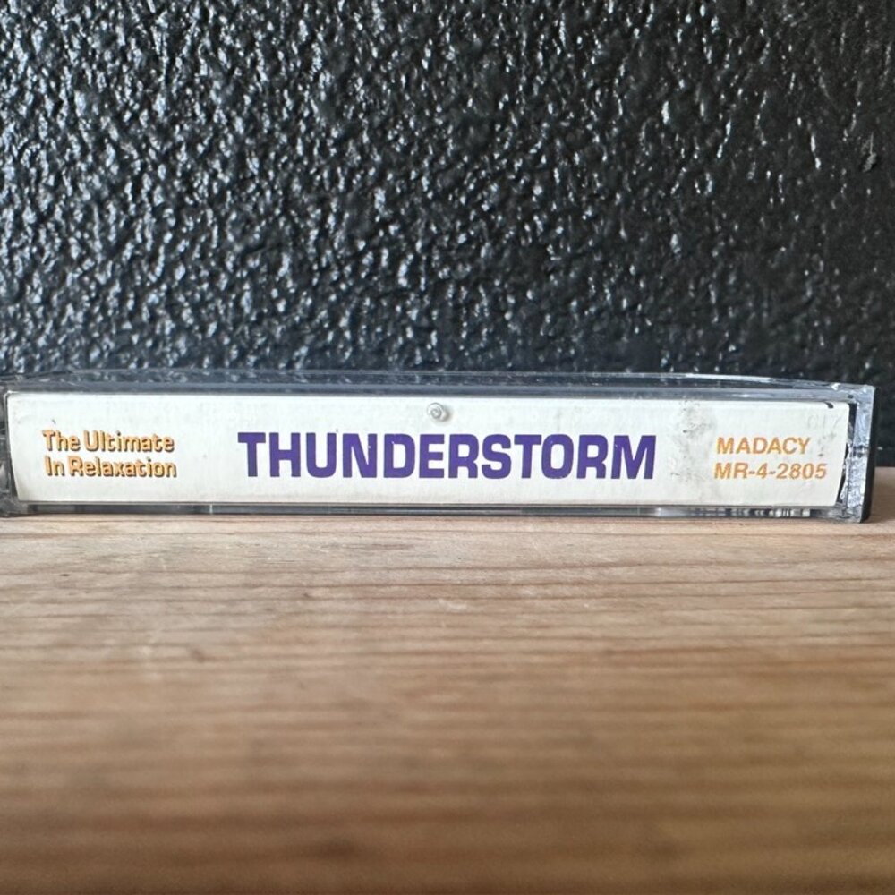 Magic Moods Thunderstorms Cassette New Age Relaxation Yoga Meditation Rain Light - Picture 2 of 4
